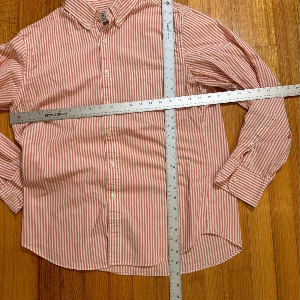 J.Crew men's  tailored striped button-down shirt,Size M (k11)
